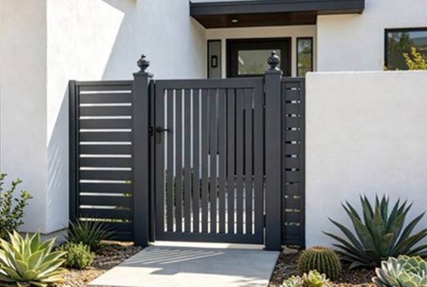 Side-Yard Entry, Irvine, CA
