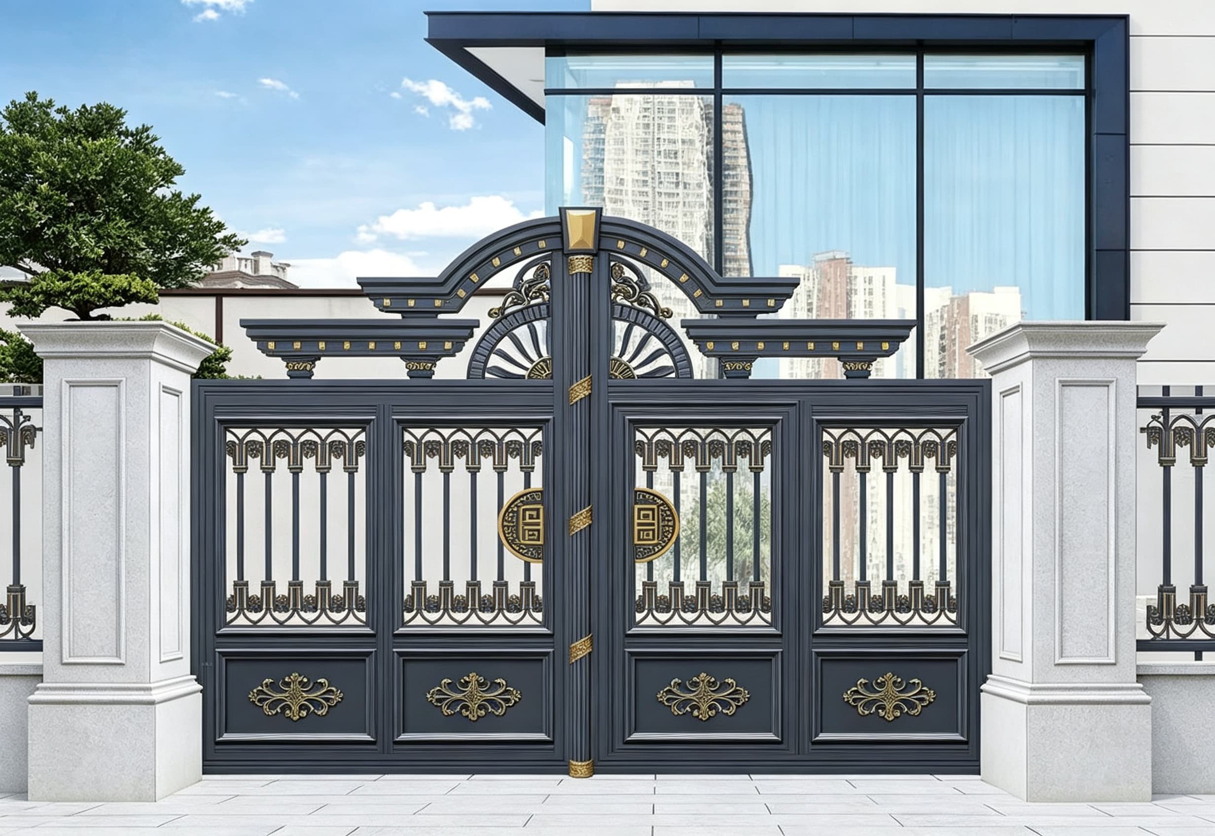 Premium Aluminum Driveway Gate Series